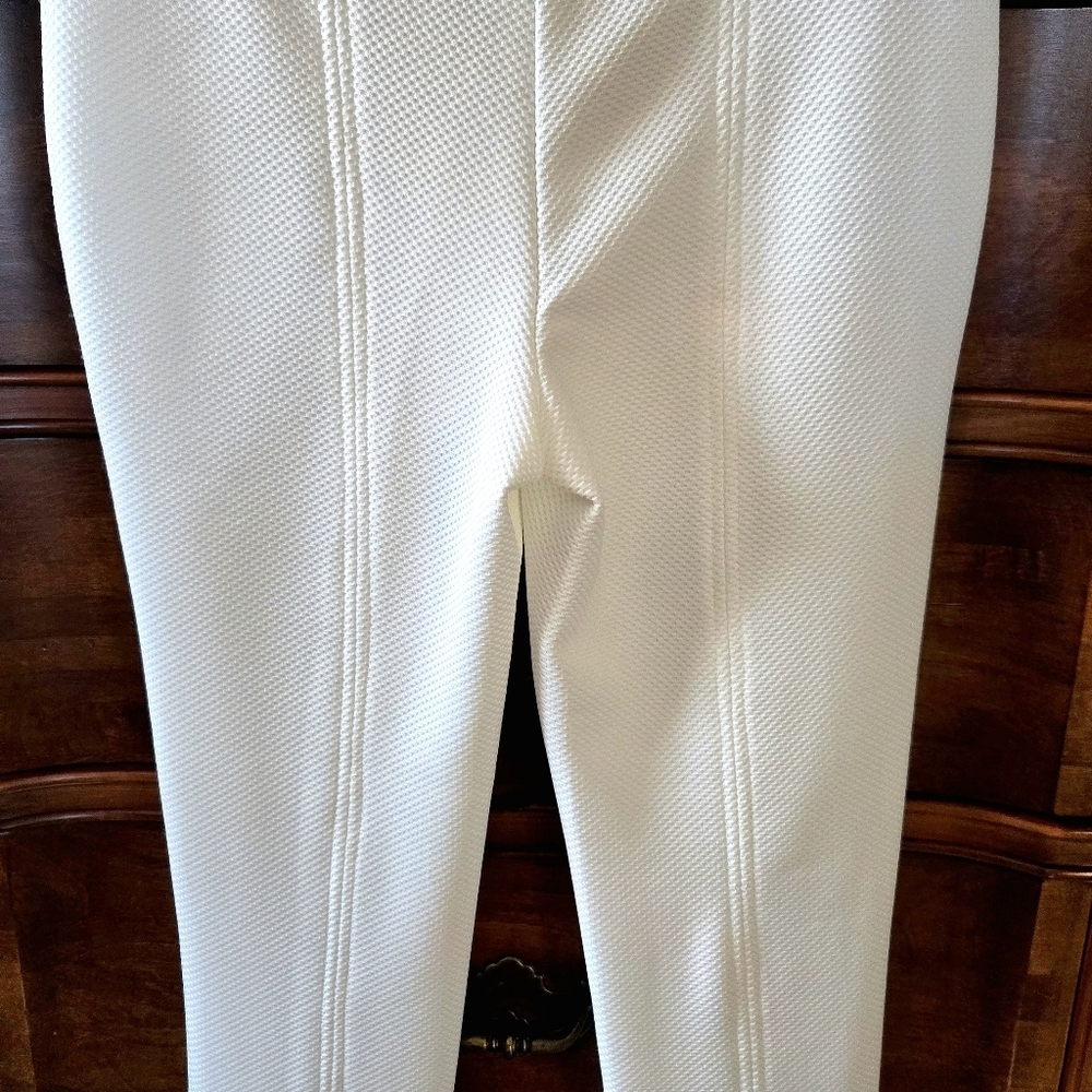 Lisettel Montreal Pullon ankle pants, White, 2 - Picture 11 of 14